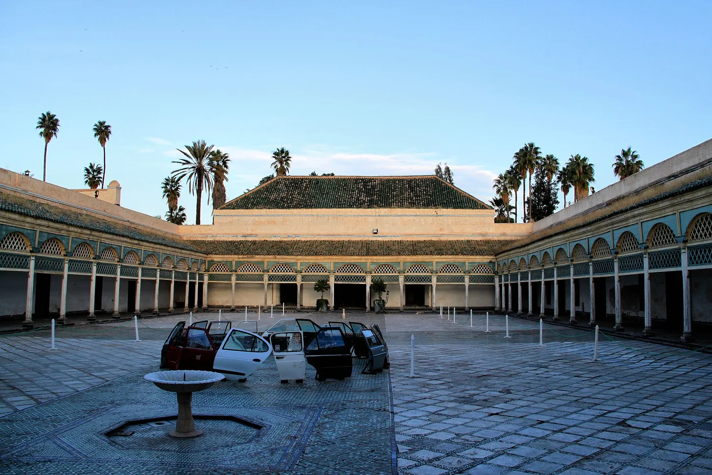 Bahia Palace Marrakech Back Courtyard LL