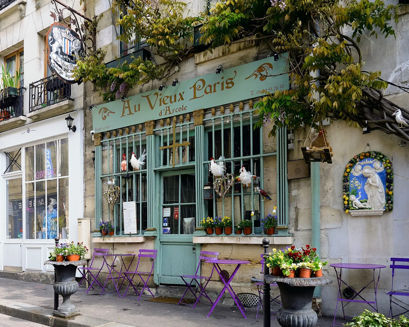 Au Vieux Paris d'Arcole, 1 May 2018